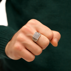 Серебряный перстень