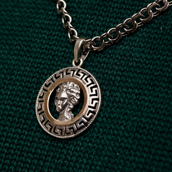 Срібна підвіска "Діва" - 1 Срібна підвіска "Діва" - 1