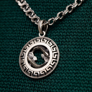 Срібна підвіска "Риби"