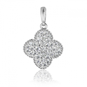 Серебряная подвеска "Cloveria"