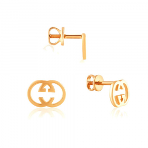 Золотые пусеты