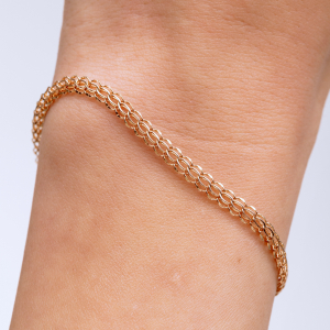 Золотой браслет "Венеция"