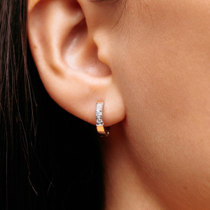 Срібні сережки