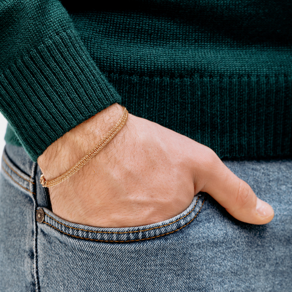 Золотой браслет &amp;quot;Армянский бисмарк&amp;quot; - 5