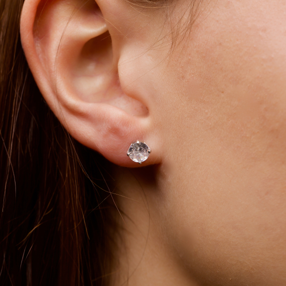 Серебряные пусеты - 1