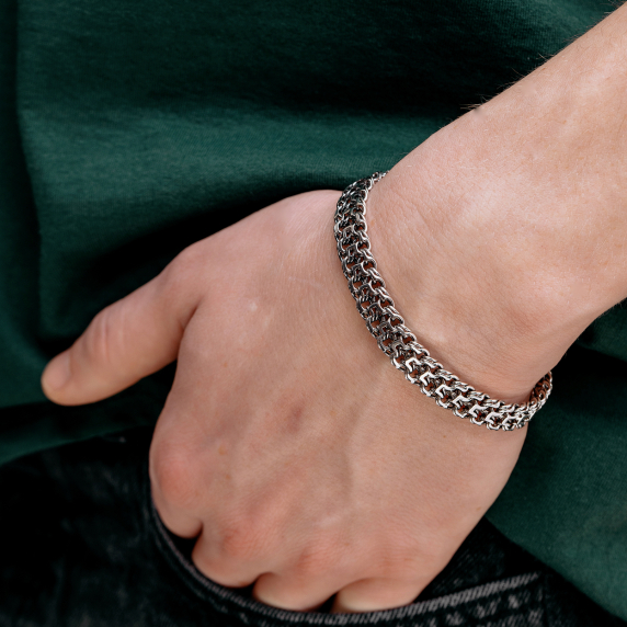 Серебряный браслет &amp;quot;Император&amp;quot; - 4