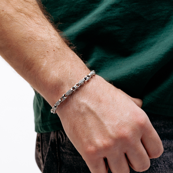 Серебряный браслет "Титан" - 1 Серебряный браслет "Титан" - 1