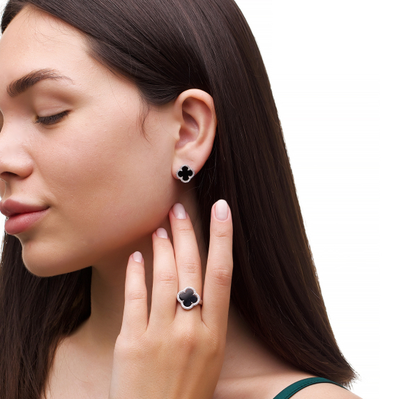 Серебряное кольцо &amp;quot;Cloveria&amp;quot; - 6