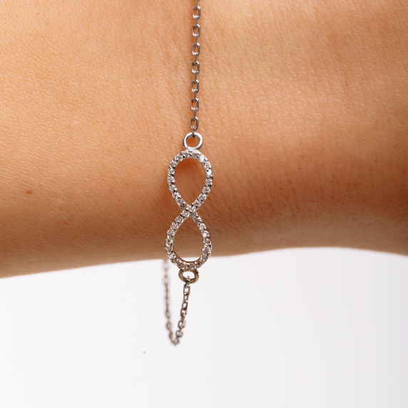 Золотой браслет &amp;quot;Бесконечность&amp;quot; - 1