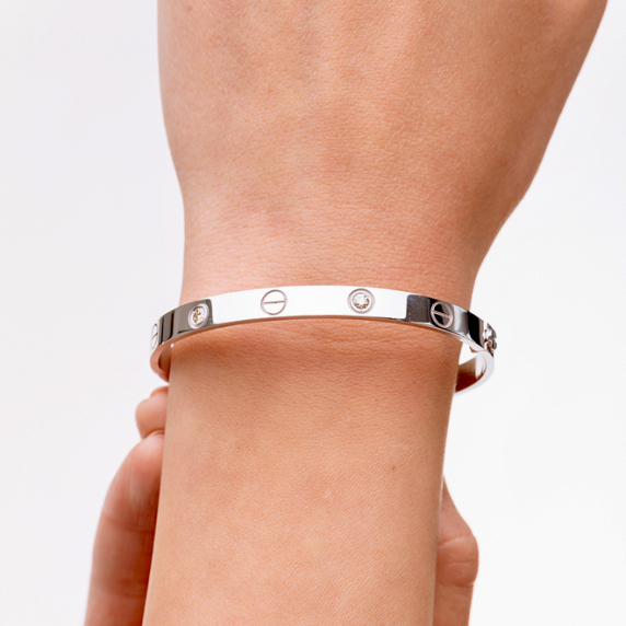 Золотой браслет &amp;quot;Любовь&amp;quot; - 4