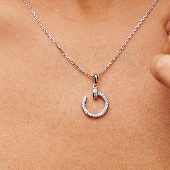 Серебряный подвес &amp;quot;Гвоздь&amp;quot; - 1