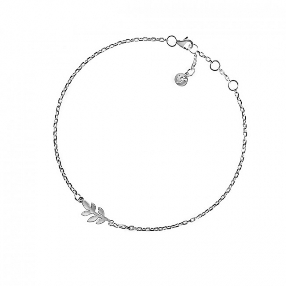 Срібний браслет &amp;quot;Листья&amp;quot; - 1