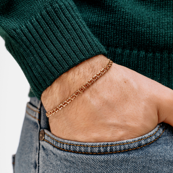 Золотий браслет &amp;quot;Арабський бісмарк&amp;quot; - 4