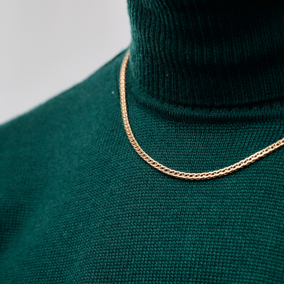 Золотая цепочка "Кардинал" - 3 Золотая цепочка "Кардинал" - 3