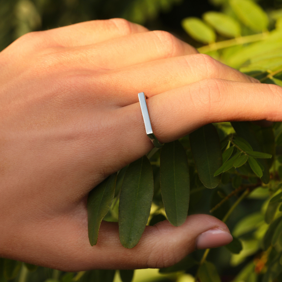 Срібна каблучка 17р - 1