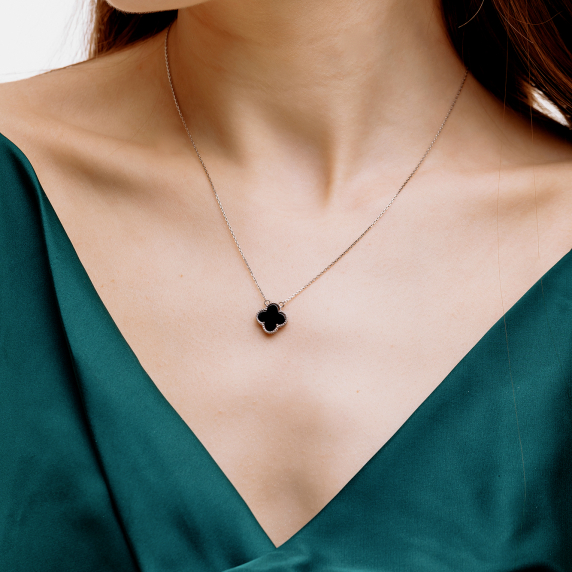 Золотое колье "Cloveria" - 1 Золотое колье "Cloveria" - 1