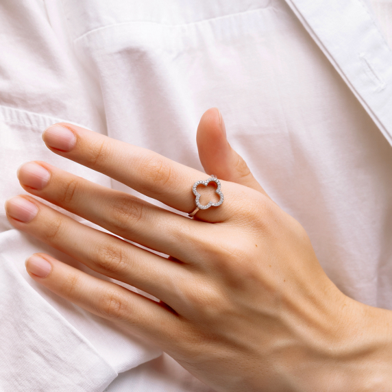 Срібна каблучка &amp;quot;Cloveria&amp;quot; - 1