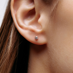 Золотые пусеты