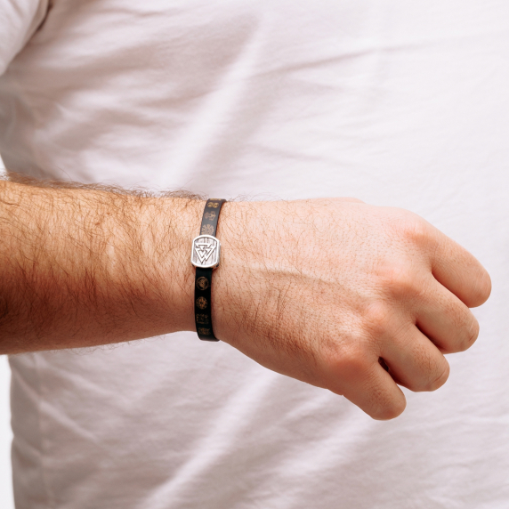 Серебряный браслет &amp;quot;Валькнут&amp;quot; - 3