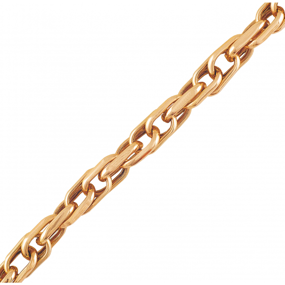 Золотая цепочка &amp;quot;Ручеек&amp;quot; 55 см - 3