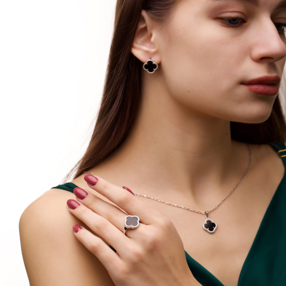 Срібна каблучка &amp;quot;Cloveria&amp;quot; - 3