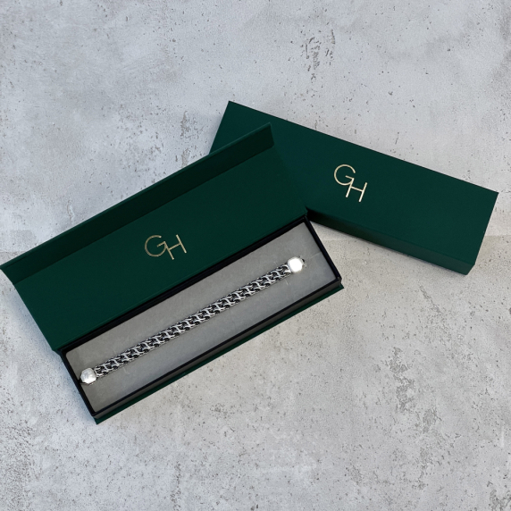 Серебряный браслет &amp;quot;Гермес&amp;quot; - 7