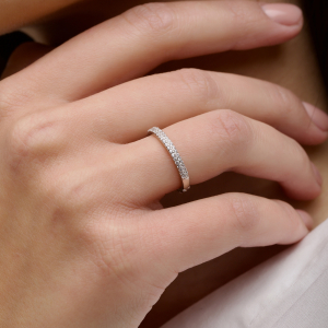 Серебряное кольцо "Доминика"