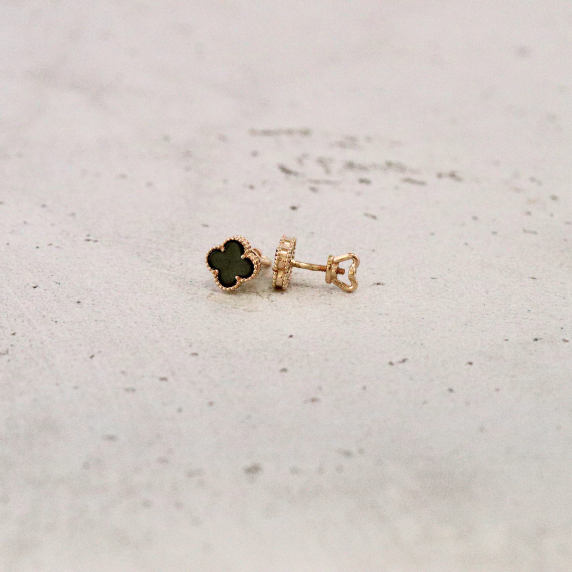 Золотые серьги &amp;quot;Cloveria&amp;quot; - 6