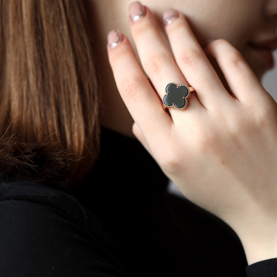 Золота каблучка &amp;quot;Cloveria&amp;quot; - 8