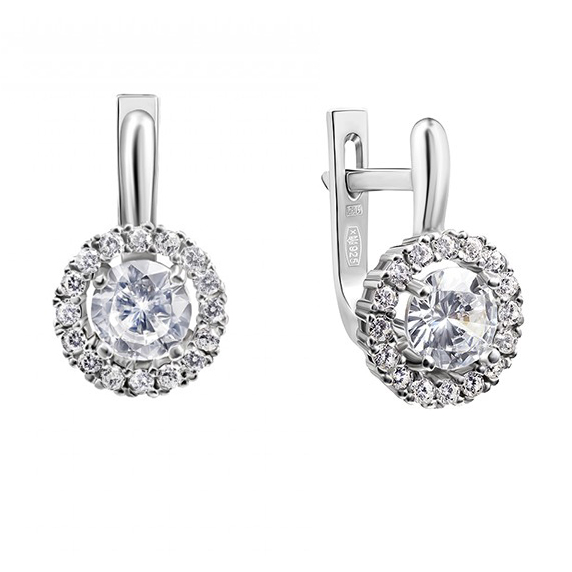 Срібні сережки &amp;quot;Нінель&amp;quot; - 5