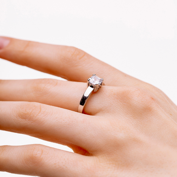 Серебряное кольцо &amp;quot;Николь&amp;quot; - 5