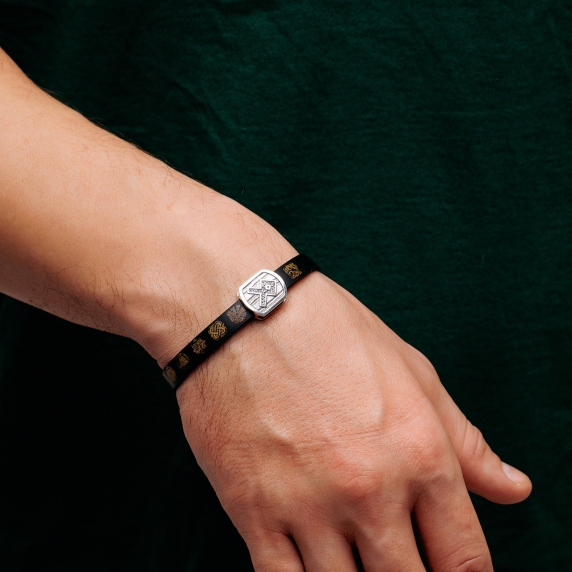 Срібний браслет &amp;quot;Одал&amp;quot; - 6