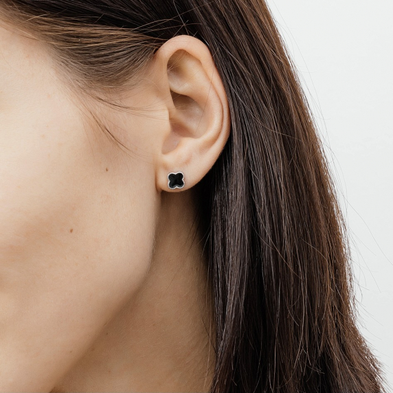 Серебряные пусеты &amp;quot;Cloveria&amp;quot; - 2