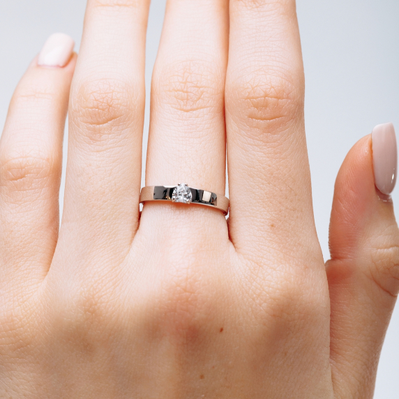 Срібна каблучка &amp;quot;Серце&amp;quot; - 3