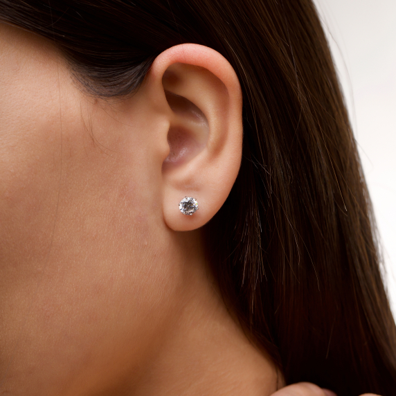 Серебряные пусеты - 1