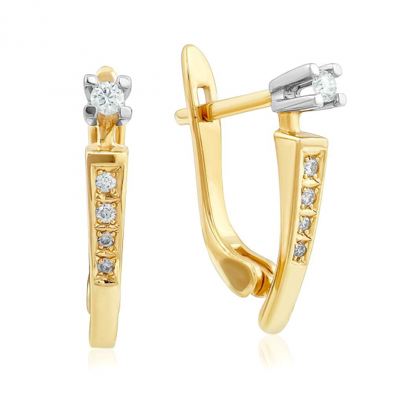 Золотые серьги - 1