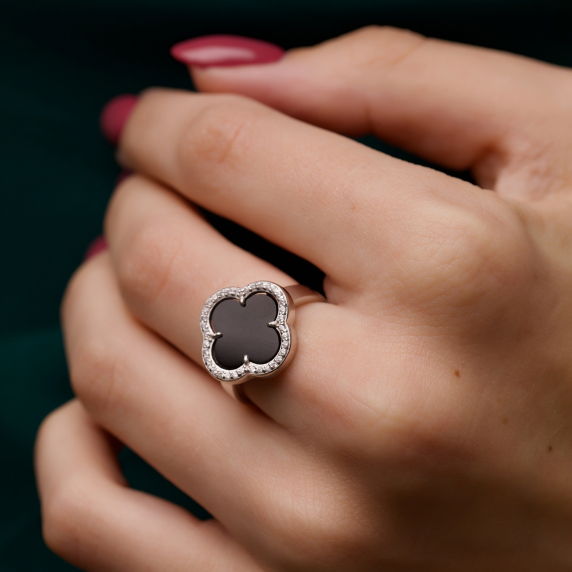 Серебряное кольцо &amp;quot;Cloveria&amp;quot; - 2