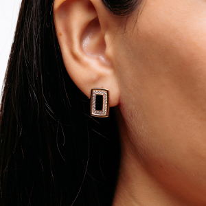 Золотые серьги