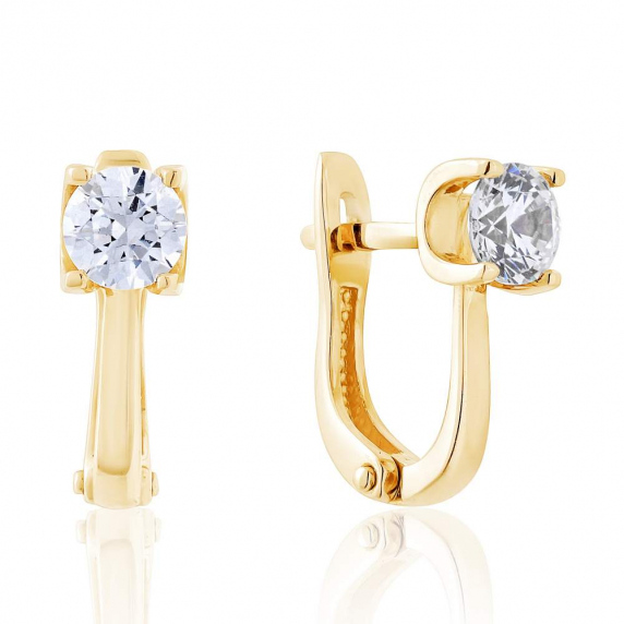 Золотые серьги - 1