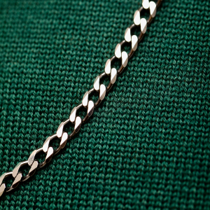 Серебряная цепочка "Панцырь"