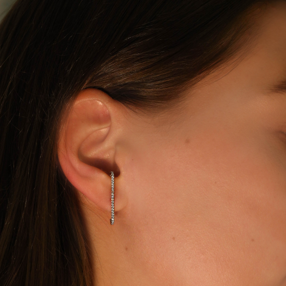 Серебряные пусеты - 1