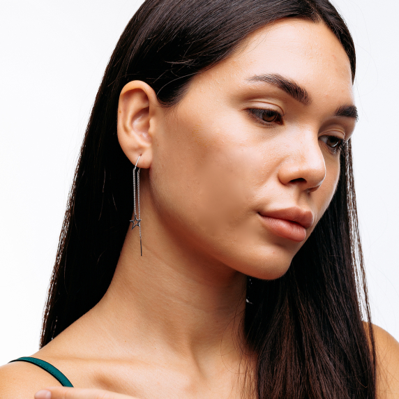 Серебряные протяжки &amp;quot;Звезды&amp;quot; - 3