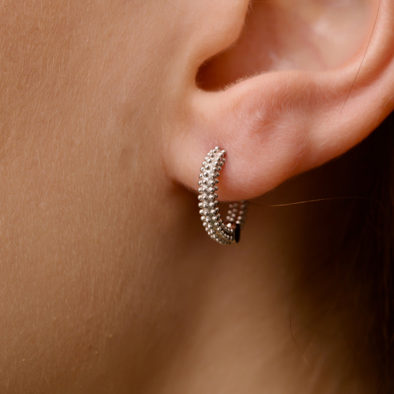 Серебряные серьги - 1