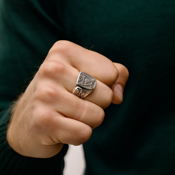 Срібний перстень &amp;quot;Воля&amp;quot; - 5