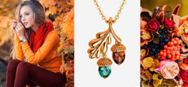 Як підібрати ідеальні ювелірні прикраси для осені