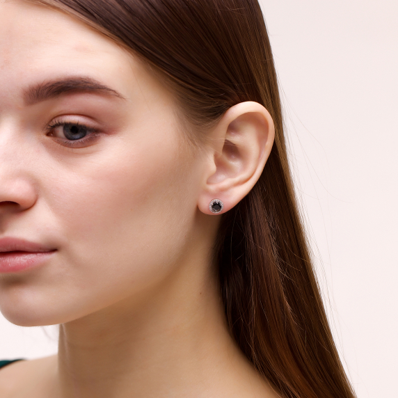 Серебряные пусеты - 3