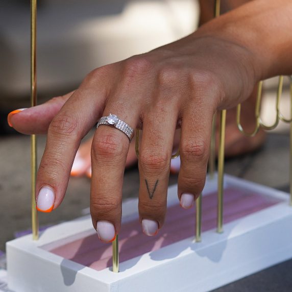 Срібна каблучка - 1