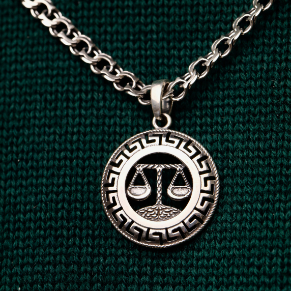 Срібний підвіс &amp;quot;Ваги&amp;quot; - 2