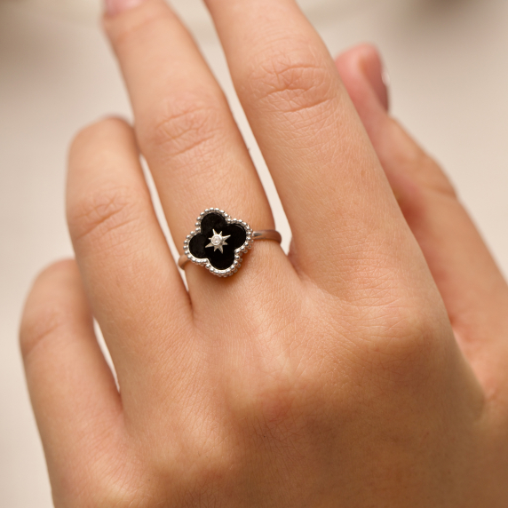 Серебряное кольцо &amp;quot;Cloveria&amp;quot; - 1