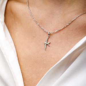 Серебряный подвес "Ласточка"